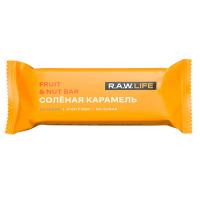 Батончик RAWLife 47гр соленая карамель