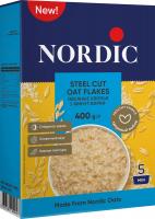 Хлопья NORDIC овсяные 400гр к/к