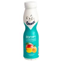 Йогурт Снежок питьевой 1,5% 260г абрикос/манго с лактобактериями