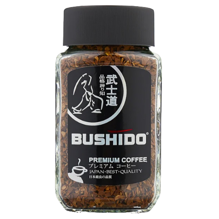 Магазин бушидо жо. Bushido Black Katana кофе растворимый, 100 г. Кофе Bushido Black Katana 100г. Кофе Бушидо сублимированный 100г. Бушидо 100гр Блэк катана.