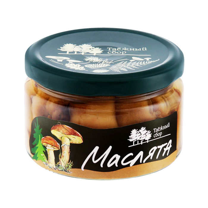 Грибы Таежный сбор 250гр ст/б маслята маринованные