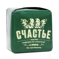Конфеты Счастье 50гр пралине с брусникой и кедр.орехами в молочном шоколаде