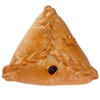 Пирог постный с черной смородиной