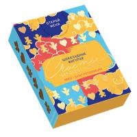 Шоколад Счастье KIDS 35г горький/молочный шоколад шоколадные фигурки