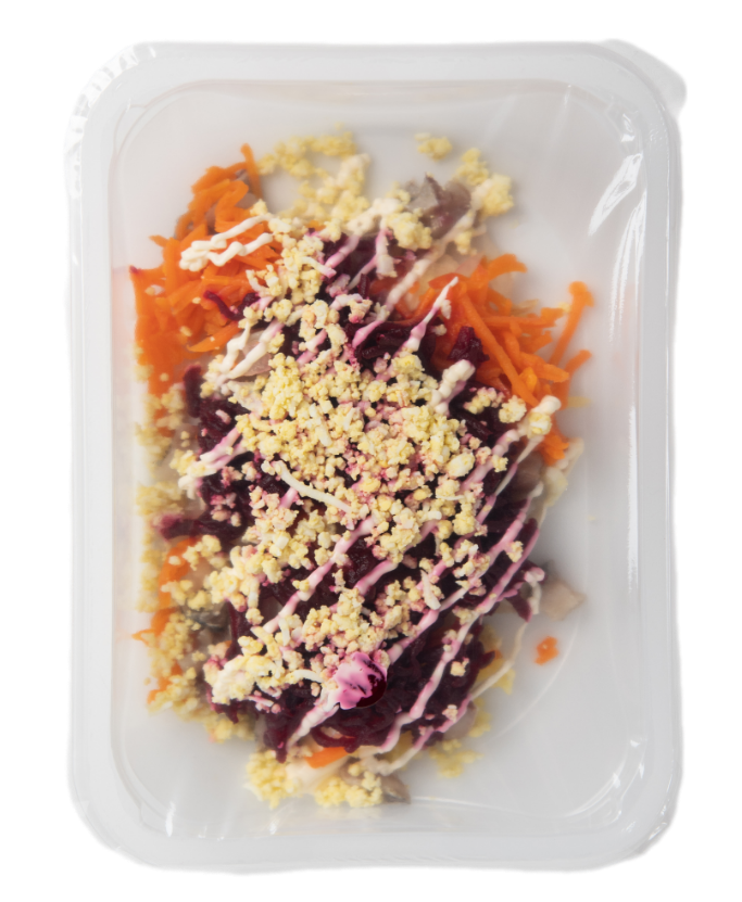 Салат Сельдь под шубой 150г реди ту ит Салат Сельдь под шубой 150г реди ту ит