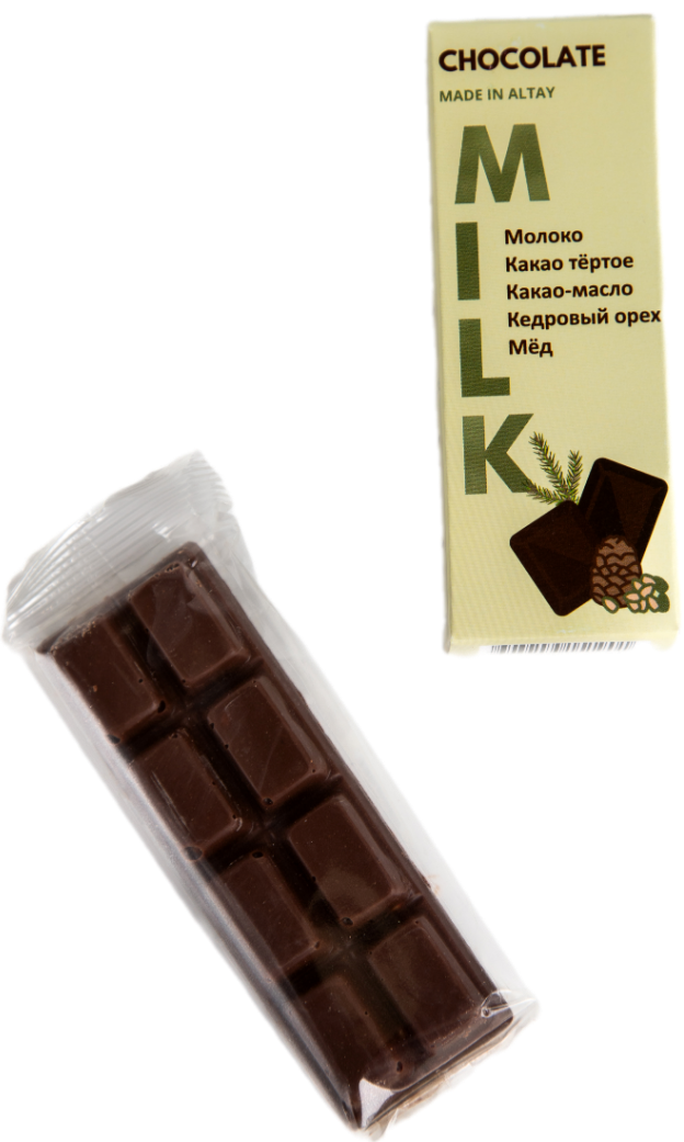 Шоколад на меду Good 25гр молочный шоколад/апельсин