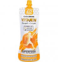 Напиток с соком 28 seeds 250мл Energy Омега-3 ананас/куркума/чиа без сахара