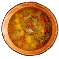 Суп постный грибной с перловой крупой 250гр бум/ст