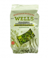 Морская капуста сушеная WELLS 5г оригинальная обжаренная в оливк. масле