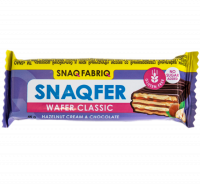 Батончик вафельный SNAQ FABRIQ 45г орех/шоколад без сахара без глютена