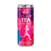 Напиток с соком ср/газ 28 seeds 330мл Иван-чай лесные ягоды без сахара