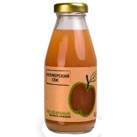Сок Фермерский 0,300л яблочный прямого отжима ст/б
