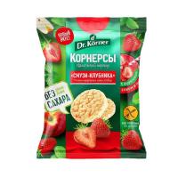 Корнерсы Dr.Korner 40г рисово-кукурузные смузи/клубника