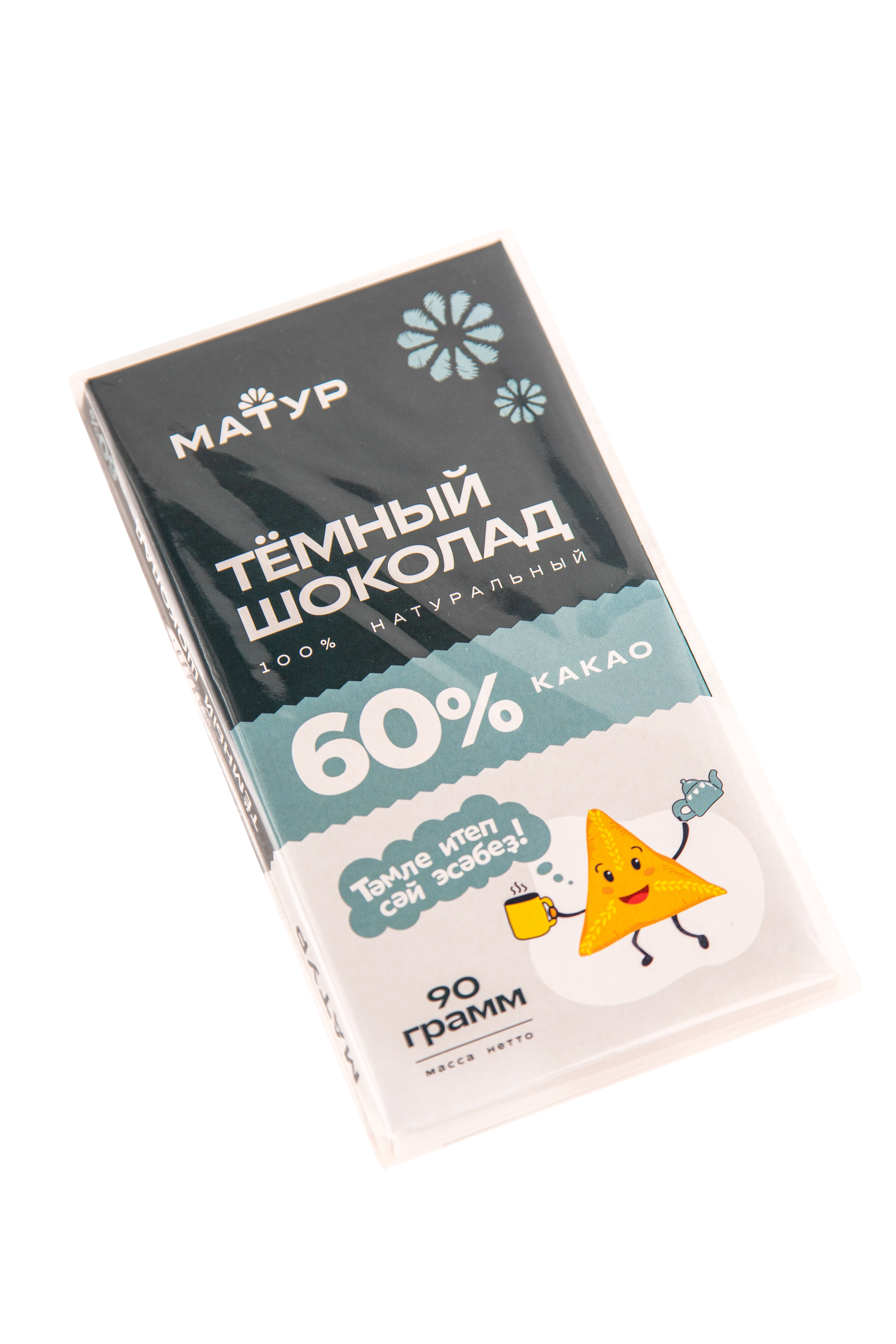 Шоколад Матур 90г темный 60% какао