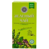 Чай пакет Зеленый травами и имбирем 25*1,8гр Фабрика здоровых продуктов