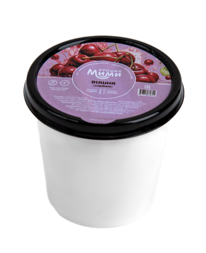 Мороженое Крошка Мими 100гр без лактозы вишня бум/ст