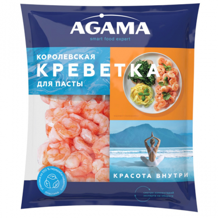 Креветки для пасты королевские в/м очищ 300г AGAMA