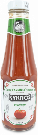 Кетчуп Kyknos томатный 330гр ст/б