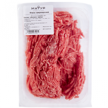Фарш фермерский 400г конт