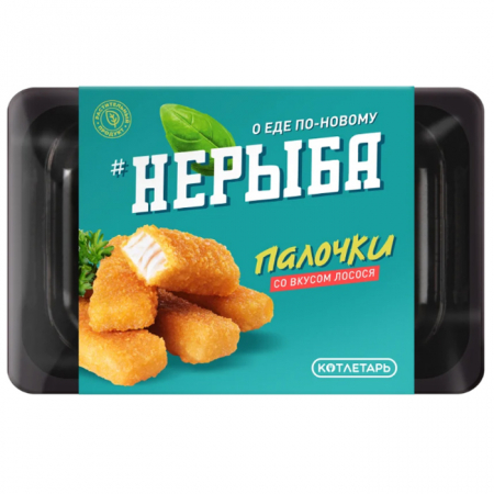 НеРыба Палочки со вкусом лосося 300г з/м Котлетарь