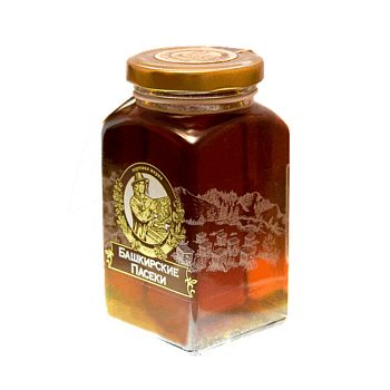 Мед Призма 400гр гречишный ст/б Башкирские пасеки