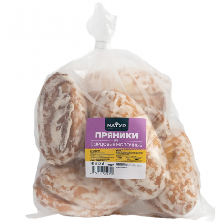 Пряники молочные 400г ИП Галиев Р.Н.