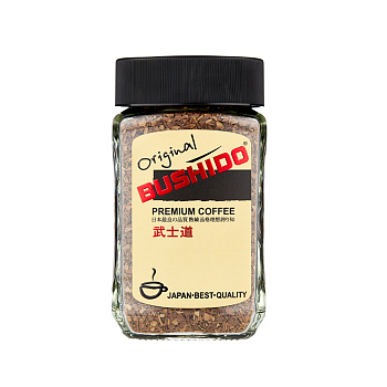 Кофе Bushido 100гр Original ст/б