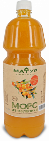 Морс из облепихи 1,5л пэт