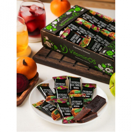 Пастилки VitaminOS овощные 400г свекла/тыква