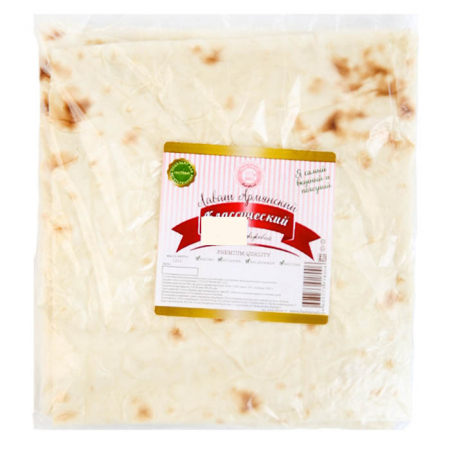 Лаваш Армянский классический 135гр бездрожжевой