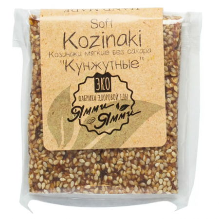 Козинаки ЯммиЯмми 60г кунжутные без сахара