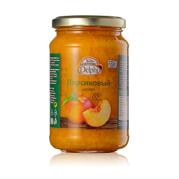 Десерт персиковый Delphi 85% 360гр ст/б