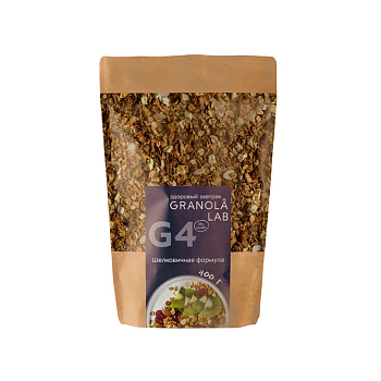 Гранола Шелковичная формула 400гр без сахара пакет