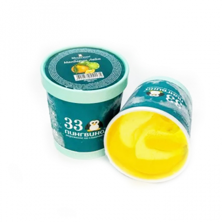 Мороженое Мандарин-лайм 330гр ведерко