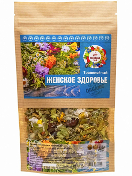 Чай травяной 50 гр женское здоровье пакет Целебные травы