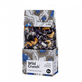 Гранола Wild Crunch 260гр манго/маракуйя/клетчатка