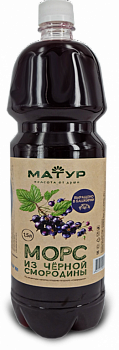Морс из черной смородины 1,5л пэт