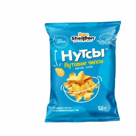 Нутсы Don Shelldon 50гр сметана/зелень
