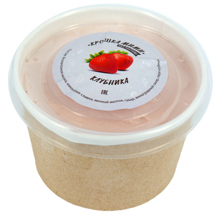 Мороженое Крошка Мими 100гр без лактозы клубника бум/ст