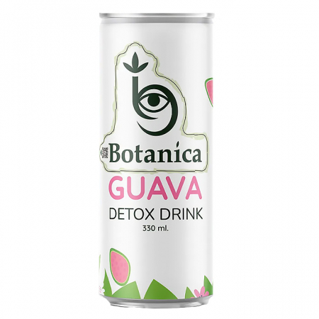 Напиток Botanica сл/газированный 330мл ж/б гуава