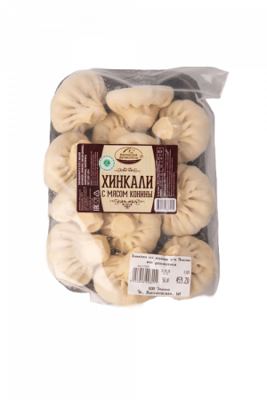 Хинкали из конины з/м Миловские деликатесы