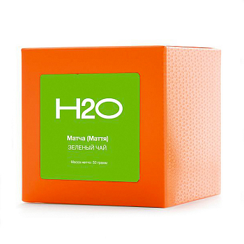 Чай H2O 50гр Матча зеленый