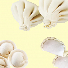 Пельмени, Хинкали, Вареники