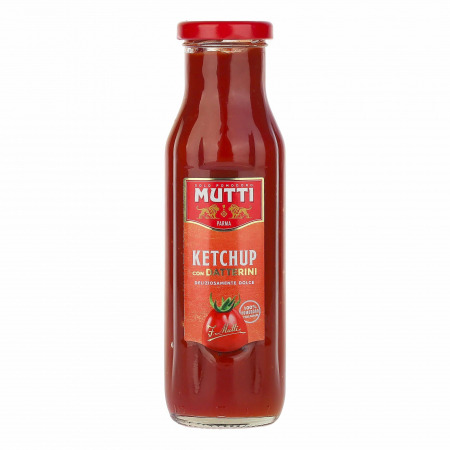 Кетчуп MUTTI 300гр с томатами Даттерини ст/б