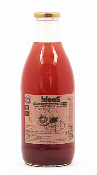 Сок !DEAS 1л грейпфрут/черная смородина ст/б