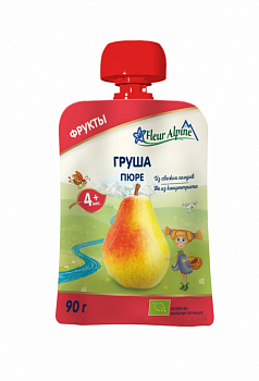 Пюре Fleur Alpine 90гр груша пауч