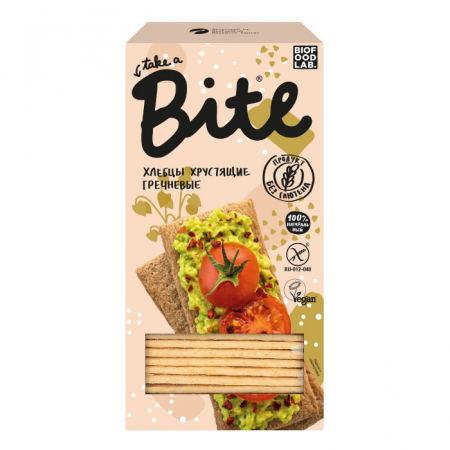 Хлебцы Bite 150гр гречневые