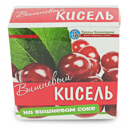 Кисель Травы Башкирии 200гр вишня на основе натур.экстракта