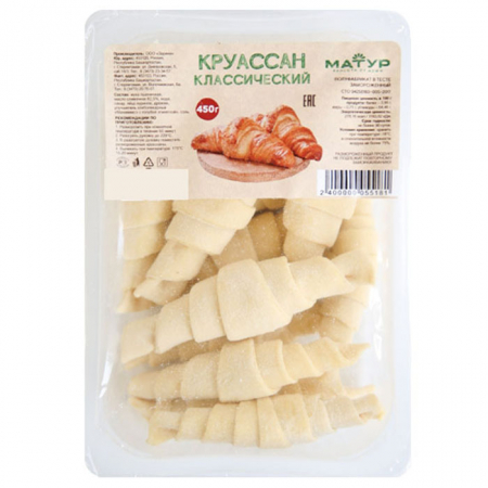 Круассаны заморож 450гр конт