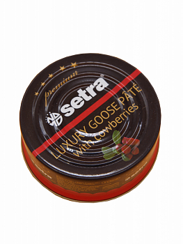 Паштет Setra 100гр ж/б гусиный с брусникой